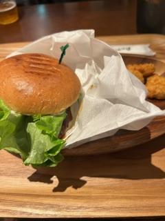 テリヤキバーガー🍔ナゲット😊