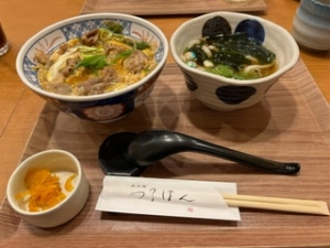 黒和牛他人丼セット